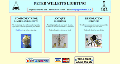 Desktop Screenshot of peterwilletts.co.uk
